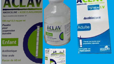 Photo of aclav اكلاف أموكسيسيلين و كلافولينيك مضاد حيوي للالتهابات للأطفال والبالغين والكبار