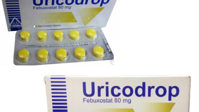 Photo of uricodrop فيبوكسوستات 80 مجم لعلاج ارتفاع اليوريك اسيد وحالات النقرس