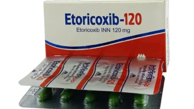 Etoricoxib الأعراض الجانبية