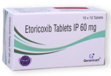 Etoricoxib جرعة