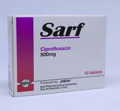 Photo of سارف sarf سيبروفلوكساسين ciprofloxacin أقراص 750 مجم