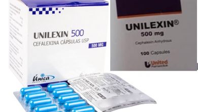 Photo of unilexin سيفالكسين 250 أو 500 مجم مضاد حيوي للجهاز التنفسي
