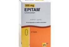 Photo of epitam ليفيتراسيتام levetiracetam أقراص تقليل حدة نوبات الصرع