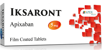 Photo of iksaront أقراص APIXABAN ابيكسابان 5 مجم علاج الجلطة