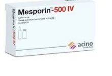 Photo of MESPORIN سيفترياكسون 0.5 أو 1 جرام حقن مضاد حيوي واسع المدى