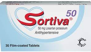 Photo of SORTIVA لوسارتان أقراص 50 أو 25 مجم علاج ارتفاع الضغط