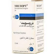 Photo of TRUSOPT دورزولميد قطرة لعلاج ارتفاع ضغط العين