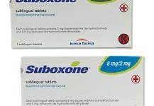 Photo of suboxone سوبوكسون بوبرينورفين نالوكسون علاج التعود على الأفيون