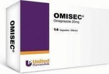 Photo of OMISEC أوميبرازول علاج فرط أحماض المعدة والارتجاع وقرح المعدة والاثنى عشر