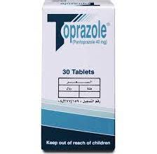 Photo of TOPRAZOLE بانتوبرازول علاج فرط احماض المعدة والارتجاع المريئي