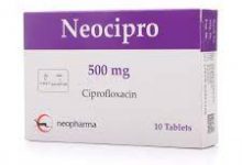 Photo of NEOCIPRO سيبروفلوكساسين ciprofloxacin مضاد حيوي واسع المدى