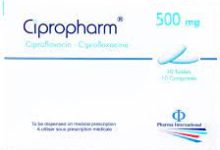 Photo of CIPROPHARM سيبروفلوكساسين علاج الالتهابات والعدوى البكتيرية واسع الطيف