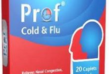 Photo of PROF Cold & Flu حبوب علاج أعراض البرد والانفاونزا