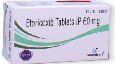 Etoricoxib جرعة