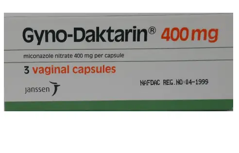 تحاميل جينو دكتارين للالتهابات