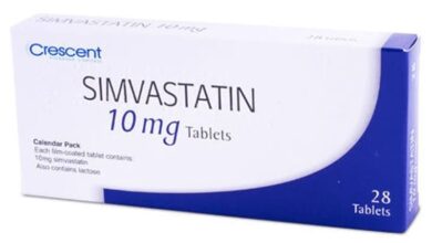 Simvastatin دواعي الاستعمال