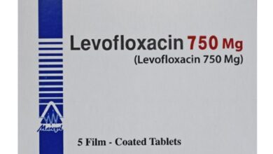ليفوفلوكساسين 750 دواعي الاستعمال