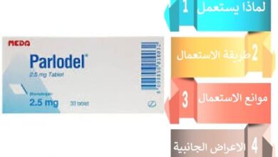حبوب Parlodel