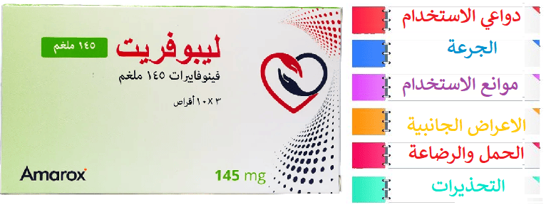 دواء ليبوفريت 145