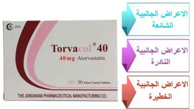 تورفاكول أعراض جانبية